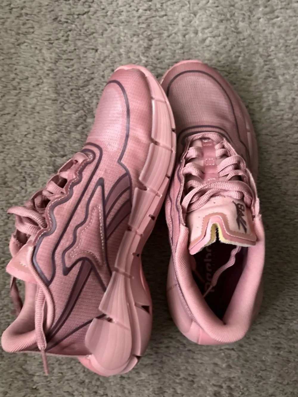 Reebok Women's Pink Athletic Sneakers
